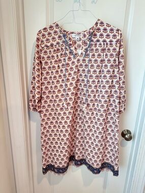 NWT Grace Holiday Kaftan Dress with Floral Print